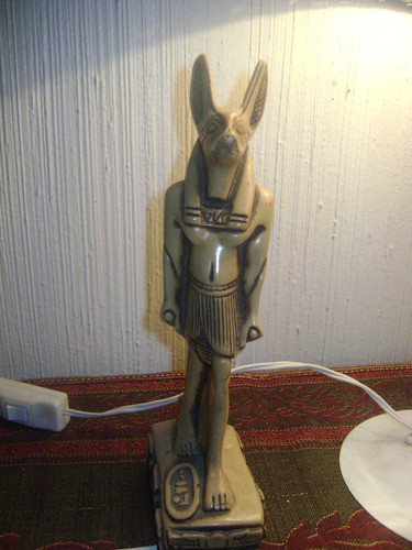 Figura De Anubis Traida De El Cairo En Piedra Artic Xiv-68 1
