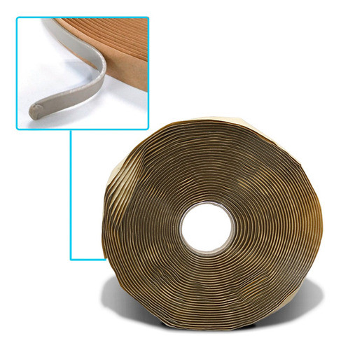 Kit 3 Fita Butílica Cola Metais Alumínio Vidro Itw 13,7mt 1