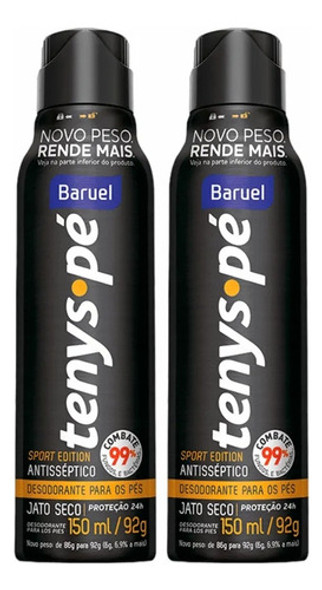 Tenys Pé Baruel Jato Seco Sport Kit C/6 0