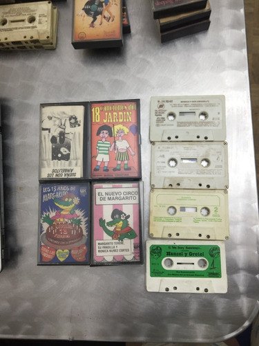 Set 4 Cassettes Infantiles 0