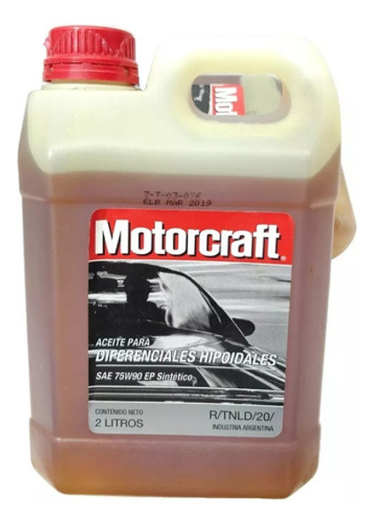 Aceite Diferencial Autoblocante Ford Ranger 1998/12 Original 0