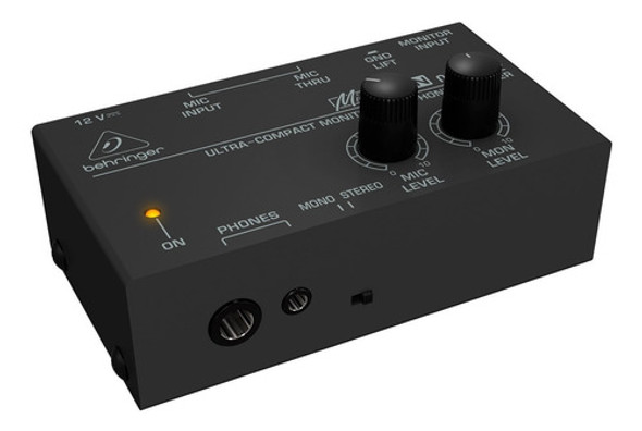 Amplificador De Auriculares Monitoreo Behringer Ma400 1