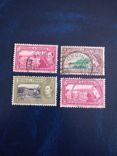 Selos Antigos Trinidad E Tobago Locais 1940 S047 0