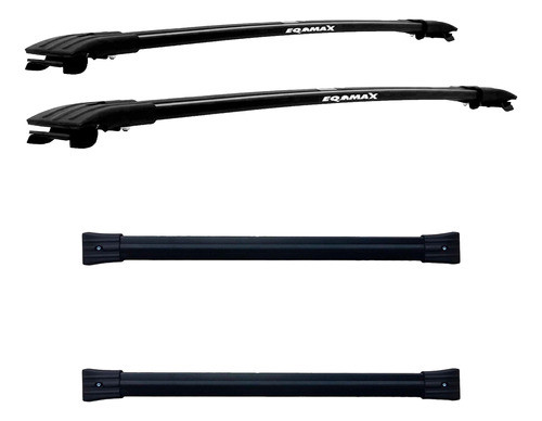 Barras De Techo Eqmax Travessa Hyundai Hb20 X 2013-19 Negro 1
