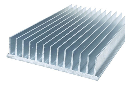 Dissipador Calor Aluminio 10,4cm Largura C/ 15cm Kit 2 Unid 0
