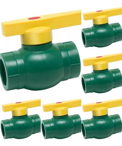 Válvula Llave De Paso 25 Termofusion Agua Esférica X9 1