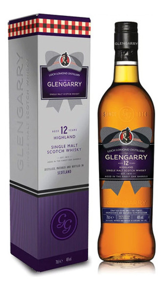 The Glengarry 12 Años Single Malt 700ml 0