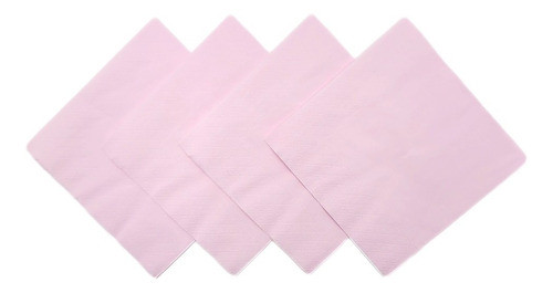 Servilleta Papel Color Rosa Pastel  X 20 Un 0