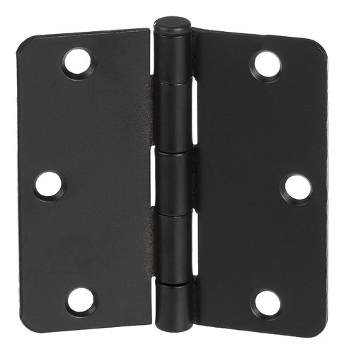 Ilyapa 18 Pack Bisagras De Puerta Interior Negras Mate, Bisa 0