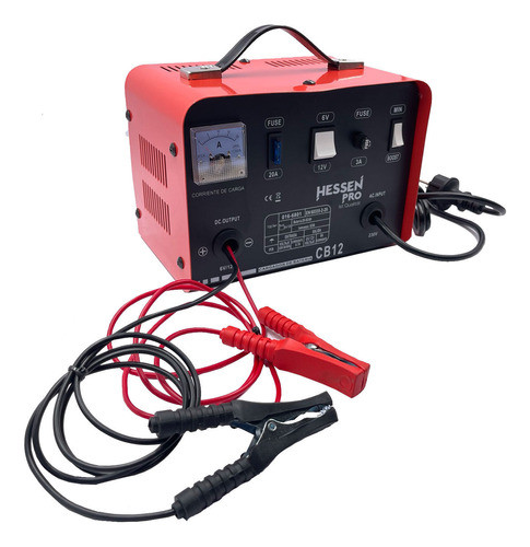 Cargador De Bateria 12 V 6 Amp Hessen Pro Cb12 0