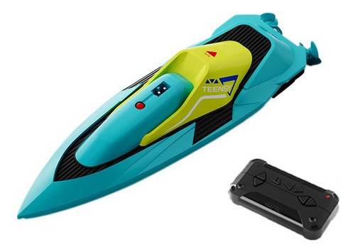 Mini Micro Lancha Barco Bote De Controle Remoto Brinquedo 0