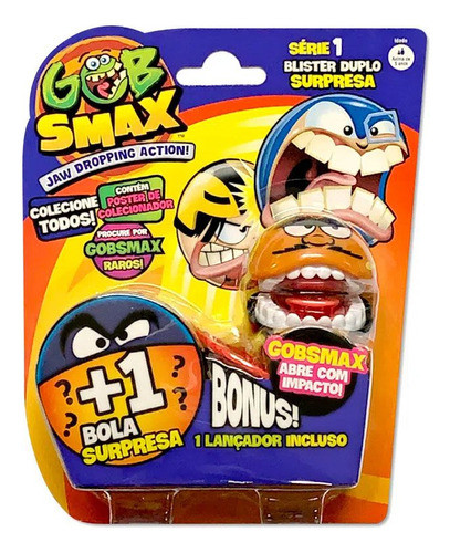 Gobsmax Serie 1 Blister Duplo Surpresa Com Poster 0