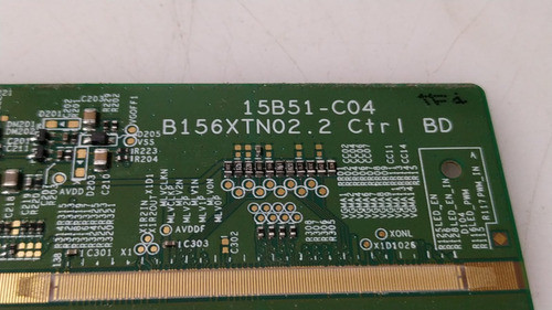 T-com Integrada Display Benq G615hdpl 15b51-c04 B156xtn02.2 0