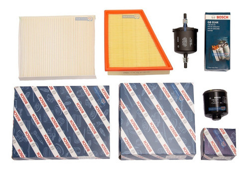 Kit De 4 Filtros Vw Crossfox/ Fox 1.6 8v 2013 2014 2015 2016 0