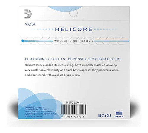 D Addario Viola Conjunto De Cadenas Mediana Escala Tensión M 1