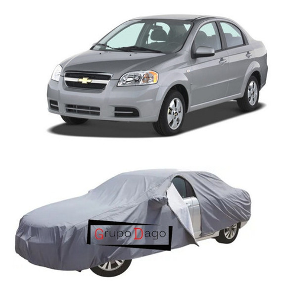 Chevrolet Aveo Funda Cubre Auto Impermeable Tricapa 0