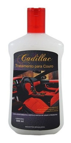 Tratamento De Couro Cadillac 500 Ml Limpa Hidrata Couros 0