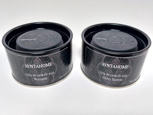 Kit/box De 2 Velas Aromática De Soja Perfumada 1