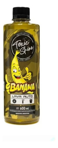 Toxic Shine Shampoo Banana Con Cera 600ml 0