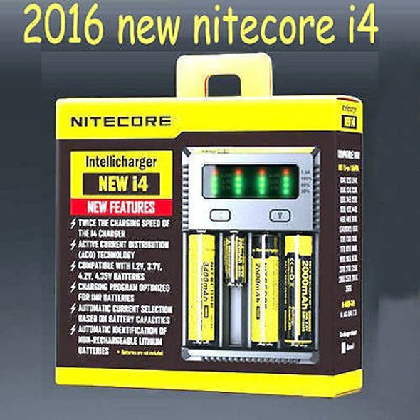 2016 Nuevo Nitecore I4 Intellicharger Inteligente Cargador P 1