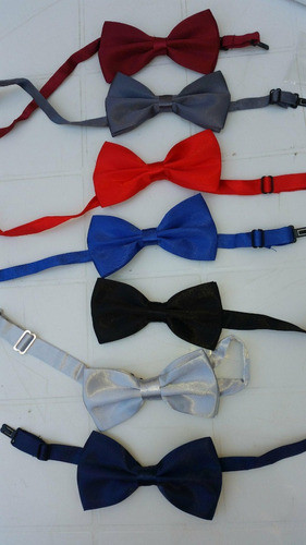 Corbata O Corbatin,moña Y Pañuelo U.s.a Varios Colores 1