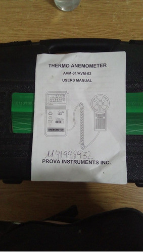Thermo Anemometer 1
