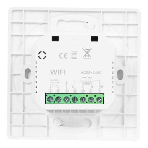 Tela De Termostato Tuya Para Controle Touch Lcd Weekly Energ 0