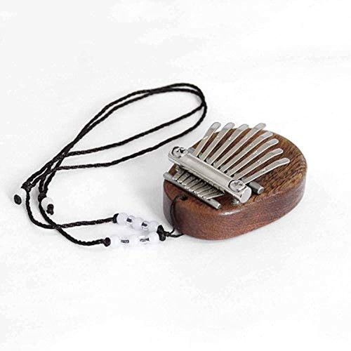 8 Teclas Mini Kalimba Exquisito Dedo Pulgar Piano Marimba Mu 0