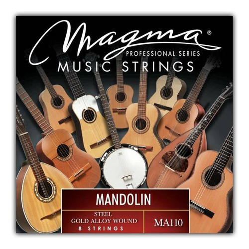 Encordado Magma Mandolin S/gold Alloy Wound 8c Ma110 0