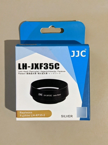 Parasol Jjc Lh-xf35c ( Silver ) Fujifilm 35 F2 Wr 1