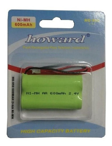 Bateria Para Telefono Inalambrico 2aa 2.4v 600 Mah - Ni-mh 0