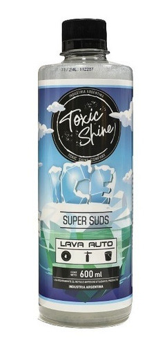 Toxic Shine Ice Shampoo Ph Neutro Brillo Detailing 600 Ml 0