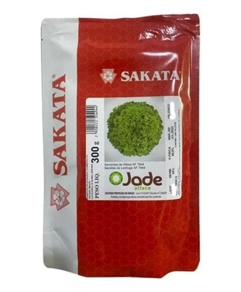 Alface Crespa Jade 7.500 Sementes - Sakata 1 Alface Crespa Jade 7.500 Sementes - Sakata 1