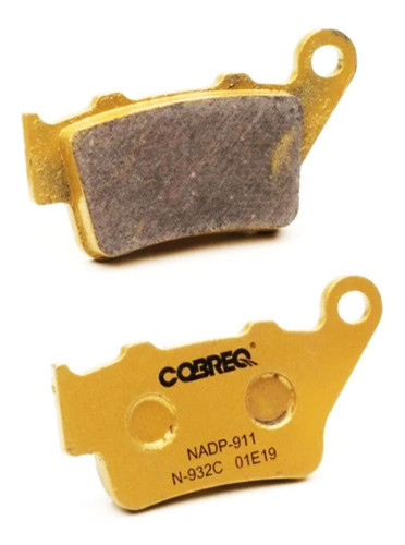 Pastilha Freio Ceramica Traseira Xt 660 Z Tenere 2013 2014 0