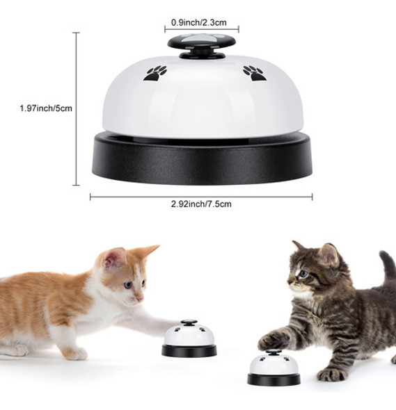 Pacote Com 2 Campainhas De Treinamento Para Animais De Estim 1