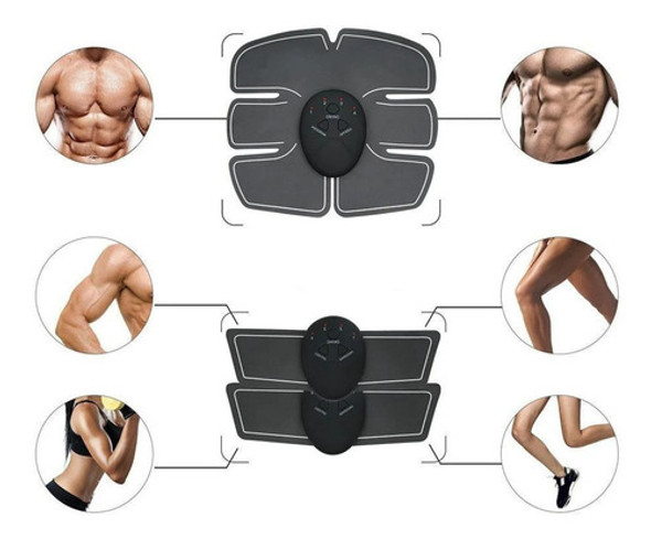 Estimulador Muscular Tonificador Abdominal Brazos Piernas 1