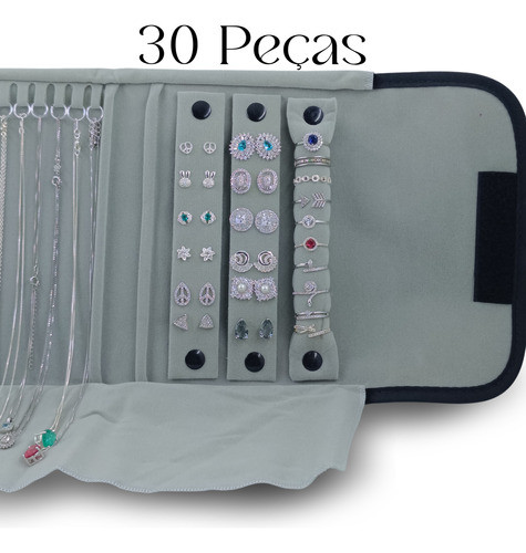 Atacado Semi Joias Kit 30 Pçs + Mostruário Revenda Promoção 1