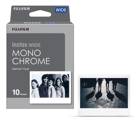 Filme Instantâneo Fujifilm Instax Wide Monochrome - 10 Fotos 0