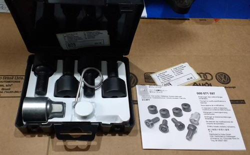 Bulones Seguridad Anti Robo Vw Gol Trend Originales 0