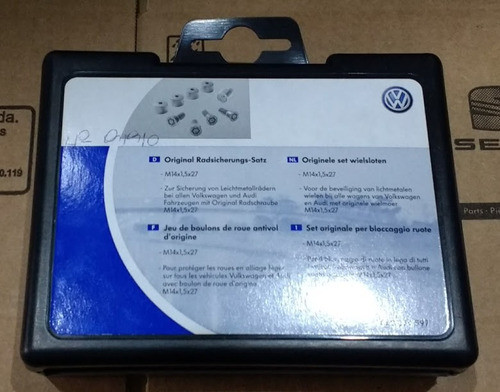 Bulones Seguridad Anti Robo Vw Gol Trend Originales 1