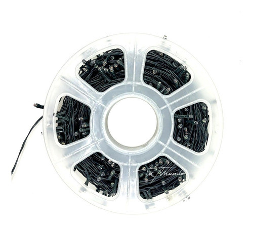 Luces Led Cable Negro Exterior - 400 Luces - 50 Mts 0