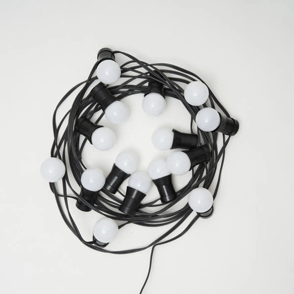 Guirnalda De Luces 25 Mts Lampara Opal Led Calido 1w Vintage 1