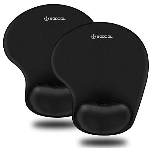 Alfombrilla Ratón Soqool Paquete 2 Almohadillas Ratón Ergonó 0