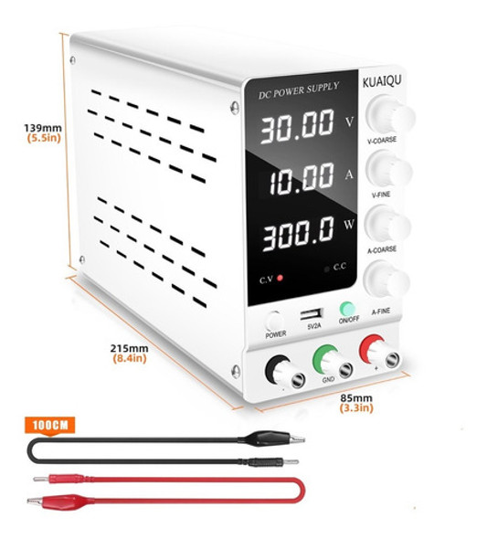 Fuente Regulable De 0 A 30v 10a Y Watts Ph Ventas 1