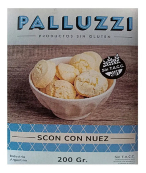 Scons Con Nuez Palluzzi   (apto Celiacos) 1 Scons Con Nuez Palluzzi   (apto Celiacos) 1