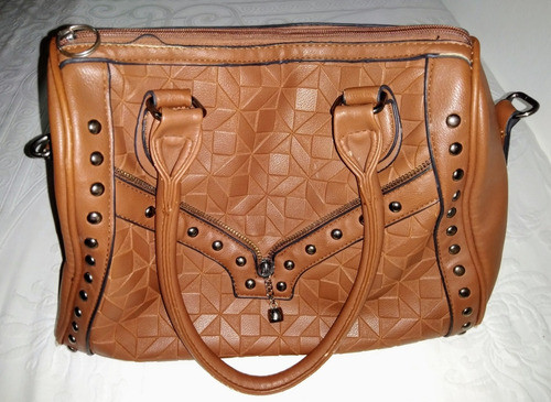 Cartera Bolso De Mano Chocolate Fashion Leather 0