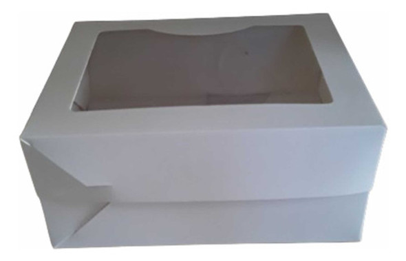 Cajas Desayuno 17x21x10 Interior Blanco (pack X 10) 0