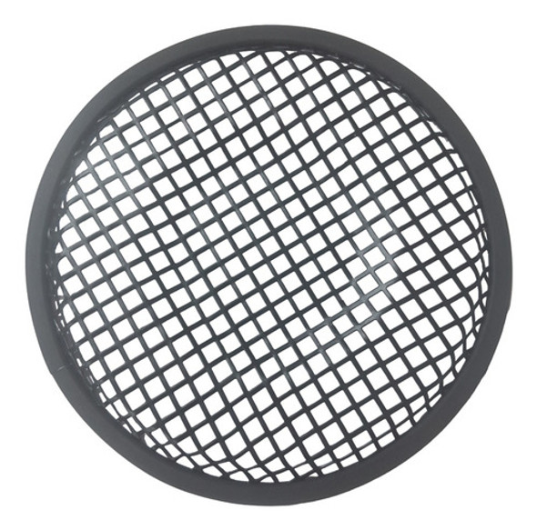 C/ Borda Emborracha Furo Quadrado Tela P/ Alto Falante De 18 0