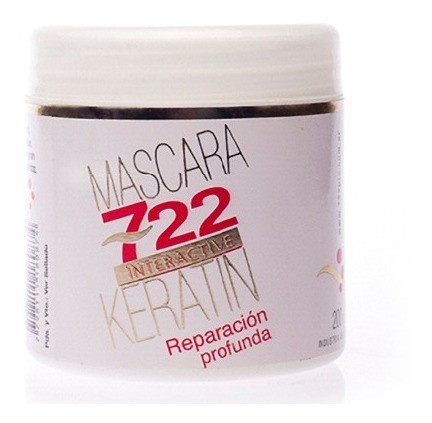 Máscara Reparadora 722 Keratina X 200g 1