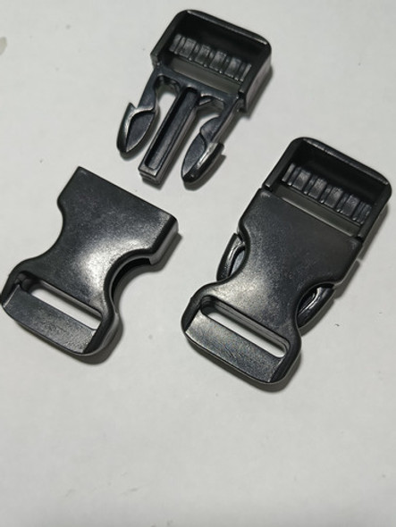 Hebilla Plastica P25 Negro X250 U 1